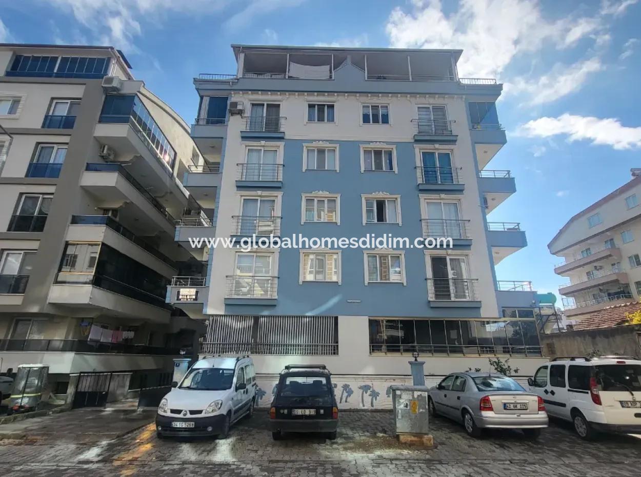 1 1 Apartment For Sale In The Center Of Didim Bazaar