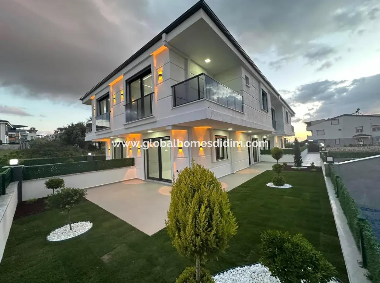 3 1 Separate Kitchen Villas For Sale In Didim Hisar Neighborhood